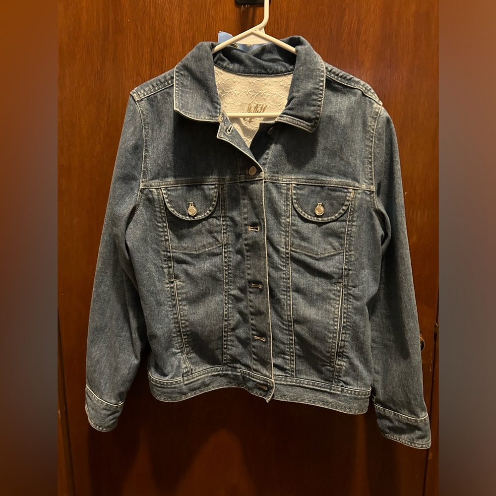 J Jill Jean Jacket Size Medium
